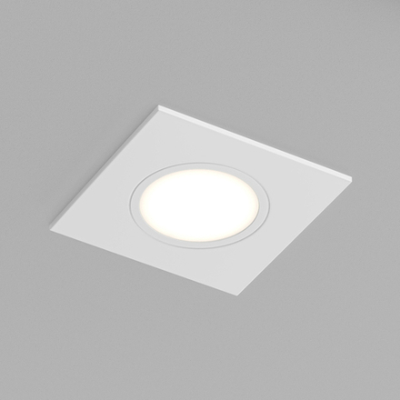 DK3102-WH Встраиваемый влагозащищенный светильник, IP65, до 10 Вт, LED, GU5,3, белый