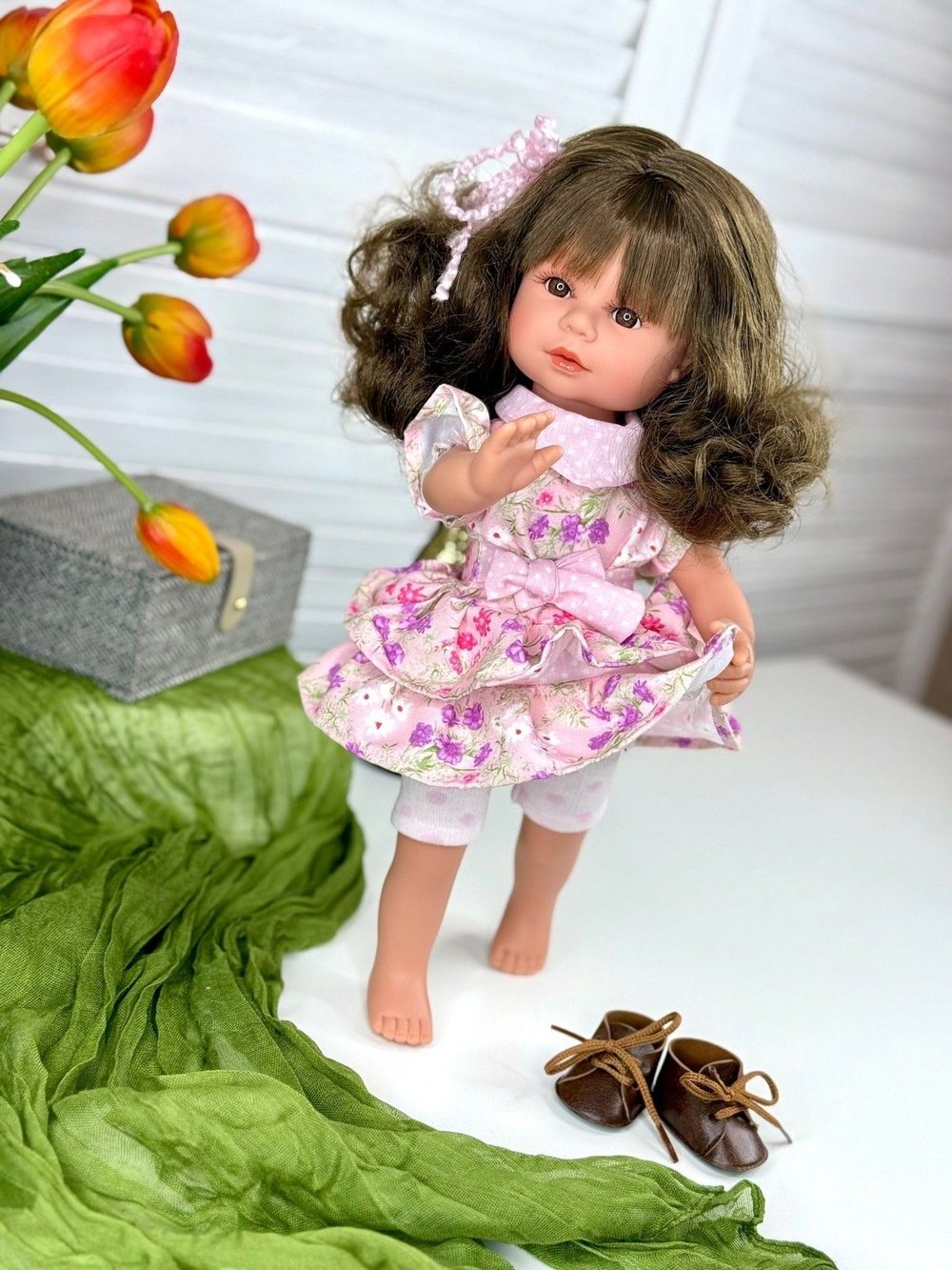 Кукла D Nenes виниловая 34см Xavi (022092)