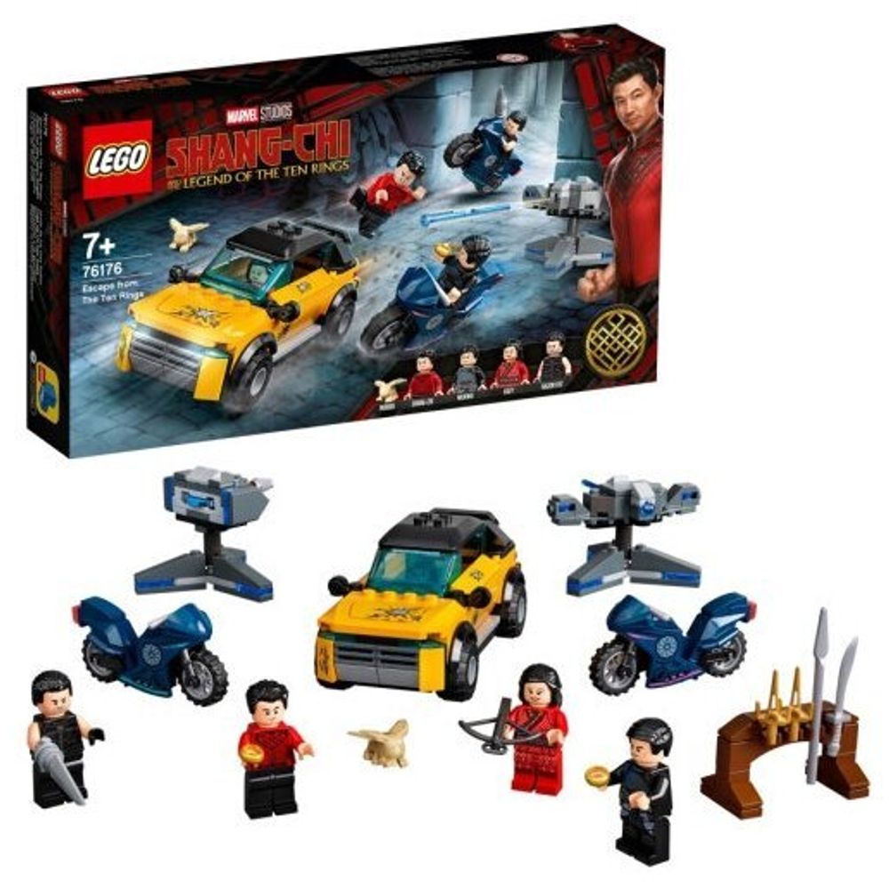 Конструктор LEGO Marvel Super Heroes 76176 Побег от Десяти колец