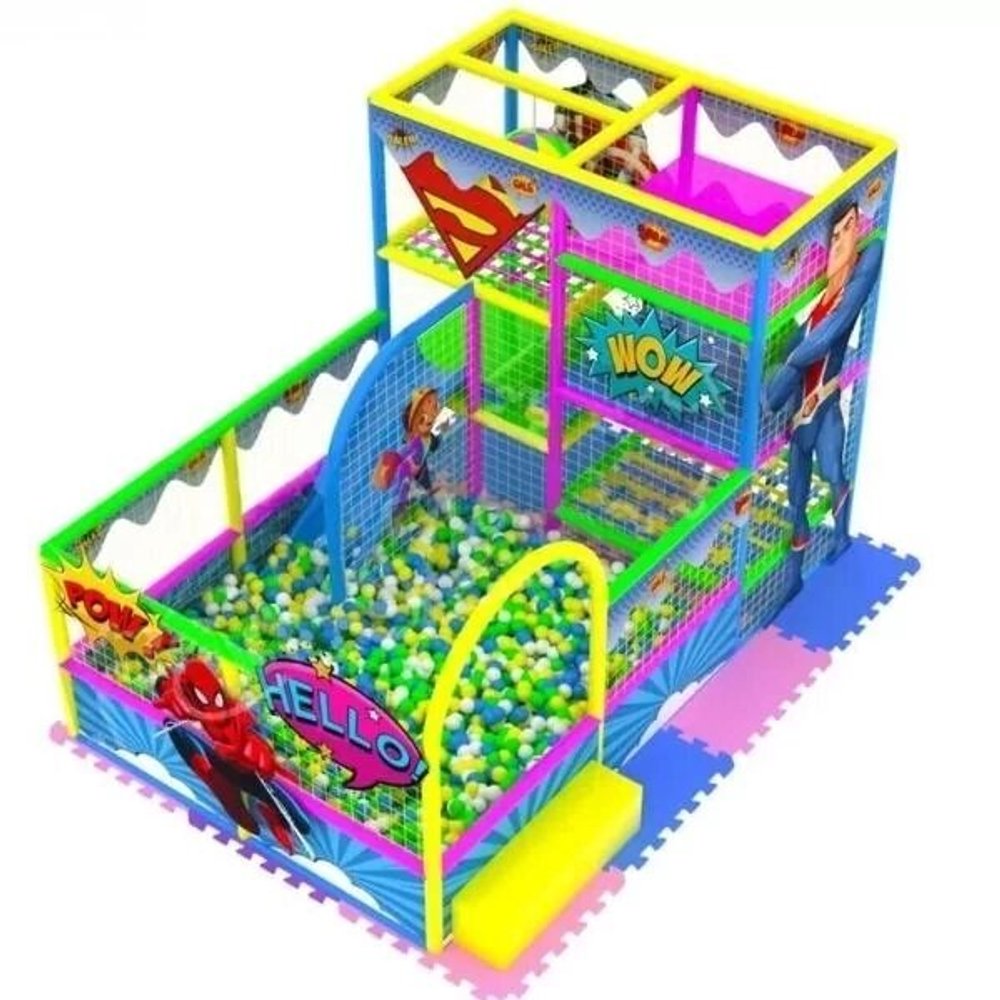 Детский игровой лабиринт «Супер герой»