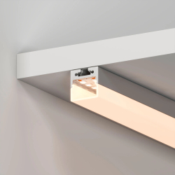 Профиль с экраном SL-LINE-2011M-2500 ANOD+OPAL SQUARE (Arlight, Алюминий) 025870