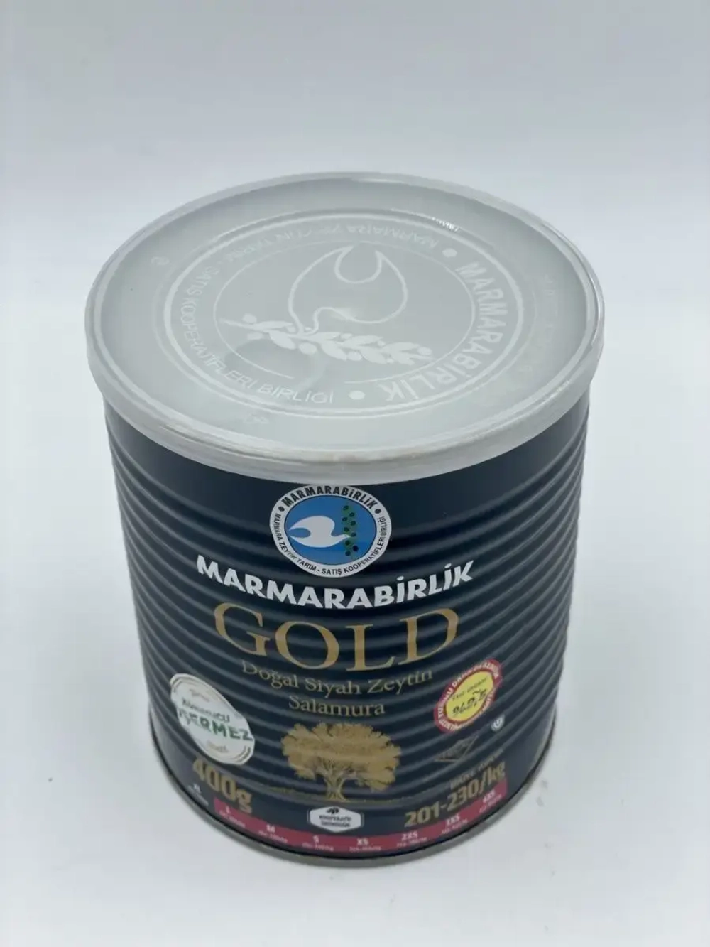 Маслины слабосоленые Marmarabirlik , калибровка XL