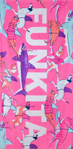 Хлопковое полотенце FUNKITA Learner Lane