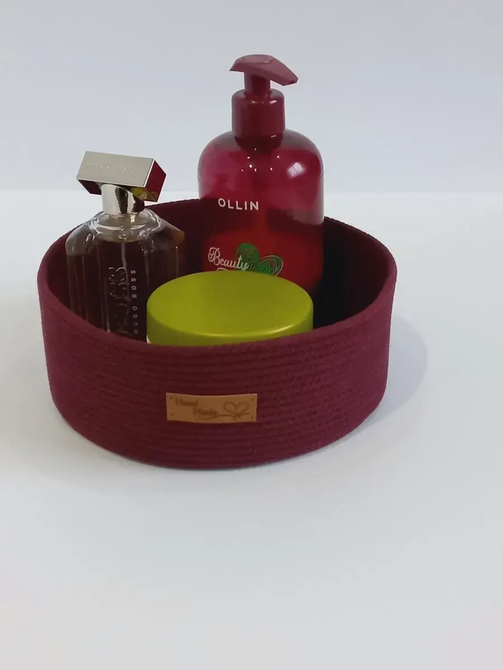 Корзина для хранения плетеная