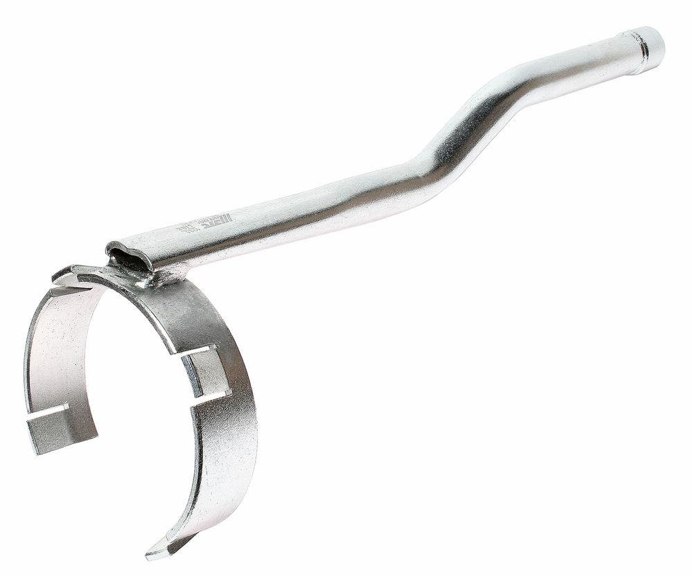 JTC-4911 - Съемник насосов топливных (VW,AUDI) JTC -  
Специально предназначен для снятия и установки топливного насоса на автомобилях Ауди (Audi). 
Способ применения: проверните ключ до упора влево и снимите топливный насос вместе с внутренней частью пластикового корпуса колбы.  
Применяется в автомобилях: Ауди (Audi) 90, A4, S4, A6, S6, RS6, и Фольксваген (Volkswagen) Passat. 
Количество в оптовой упаковке: 10 шт. и 20 шт.  
Габаритные размеры: 405/110/110 мм. (Д/Ш/В)  
Вес: 780 гр.