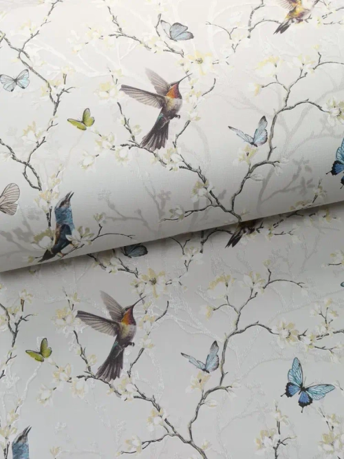 Сакура 12323 обои бумажные, дуплекс тисненый, 53 см, Вимала