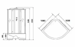Душевая кабина Niagara Ultra NG-309-01R 100х100