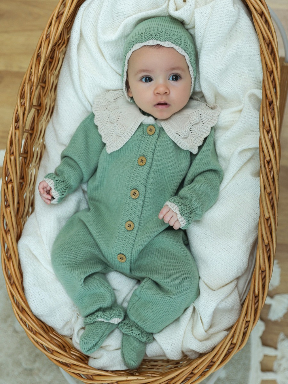 Костюм «Классика», Серо-зеленый и светло-бежевый