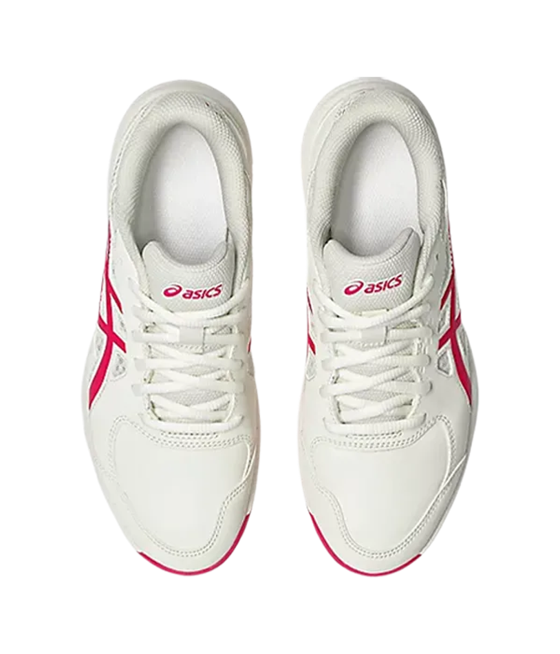 Asics Court Slide 4 Кремовый-Яркая Розовая Женские Кроссовки 2025