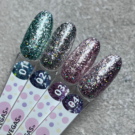 Гель-лак ТМ &quot;HIT gel&quot; №01 Vegas, 9 мл