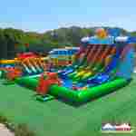 Взрослая водная горка «Радужный Остров», 20×15×9 м