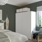 Платяной шкаф - IKEA PLATSA/FONNES  / ПЛАТСА/ФОННЕС ИКЕА, 160x57x181 см, белый