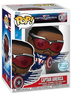 Фигурка Funko POP! Bobble Marvel Captain America BNW Captain America (Exc) (1381) 77597