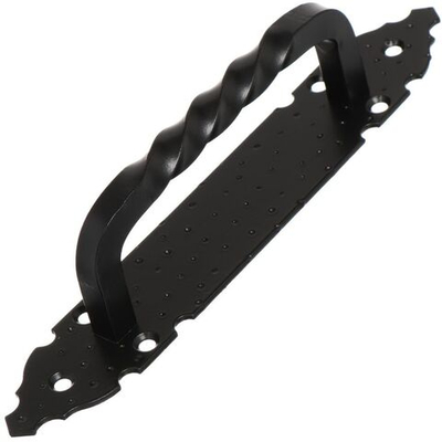 Ручка-скоба НОЭЗ, Декор 2 РС140 S, 173021, черн мат