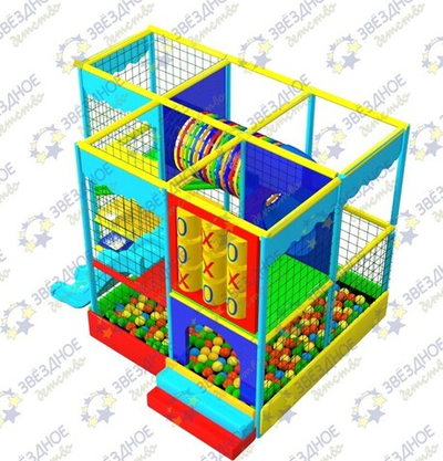 Игровой лабиринт «Снегирь» (3,7*2,5*2,6м.)