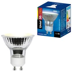 JCDR-50-GU10 Лампа галогенная Картонная упаковка