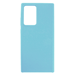 Силиконовый чехол Silicone Cover для Samsung Galaxy Note 20 Ultra (Голубой)