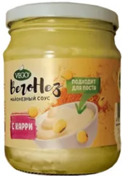 Майонезный соус Вегонез с карри Вего 450г