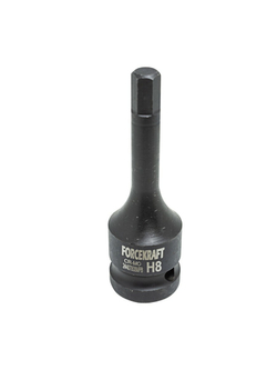 Головка-бита 6-гранная ударная 8мм,1/2'' FORCEKRAFT FK-24407808MPB