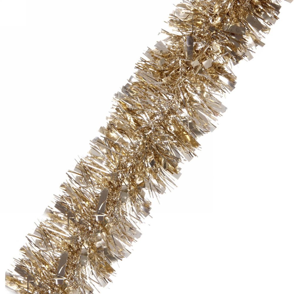 Мишура 2 м 9 см «Праздничное настроение», Шампань