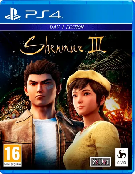 PS4 Shenmue III Day One Edition (Новый, Английская версия, CUSA-12257)