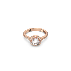 CONSTELLA:RING RND PV L WHITE/ROS 55