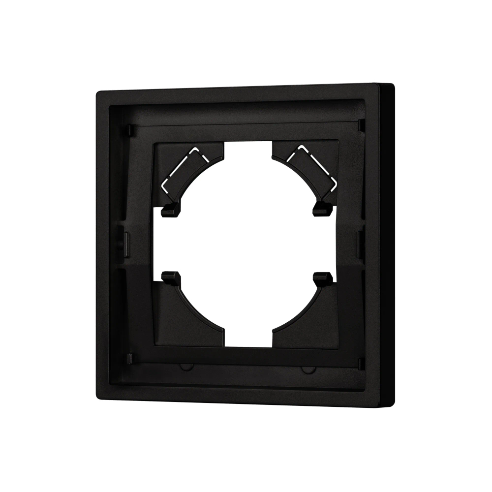 Рамка пластиковая FRM-TENDO-SFPL-1-BK (Arlight, -) 054642