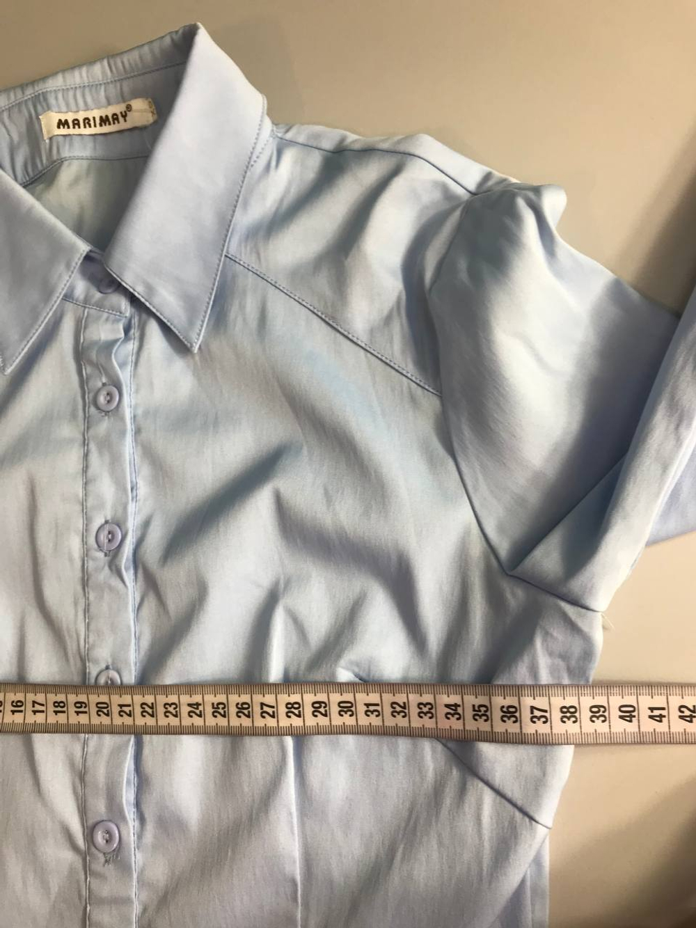 Блузка Marymai офисная, маркировка XS, визуально 42 размер