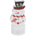 Сувенир с подсветкой «Снеговичок в шляпе» 8*3,5 см