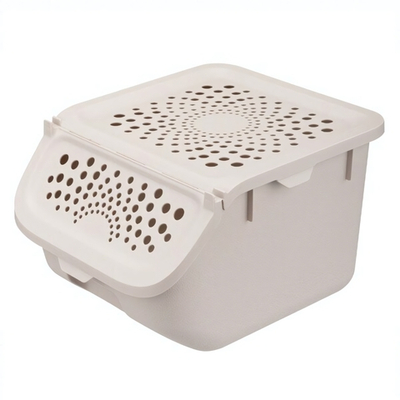 Контейнер для овощей 7,8л, 275х240х175 мм (светло-бежевый)