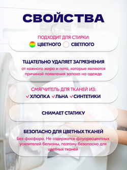 Гель для стирки Rocket Soap "Enjoy Awa's" Цветочный, 800гр