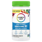 Rainbow Light, Men's One™, мультивитамины для ежедневного приема старше 50 лет, высокая эффективность, 90 вегетарианских таблеток