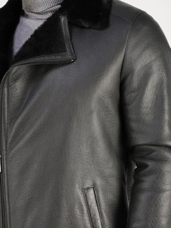 Дубленка зимняя натуральная куртка косуха