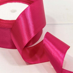 Лента Атласная 3,8см х 28м Сатин (Красный)