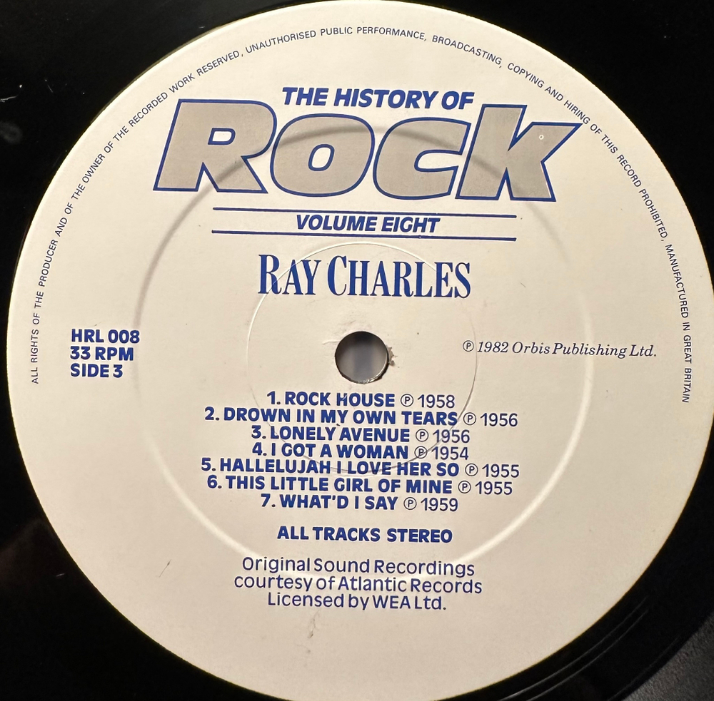 The History Of Rock 8 (Англия 1982г.) 2LP