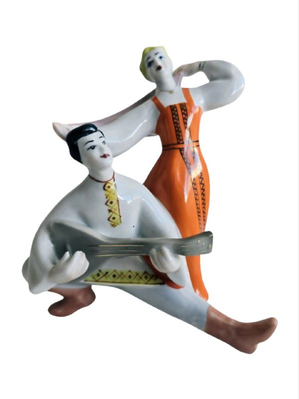 Фарфоровая статуэтка "Русский танец" (Полонне ЗХК)