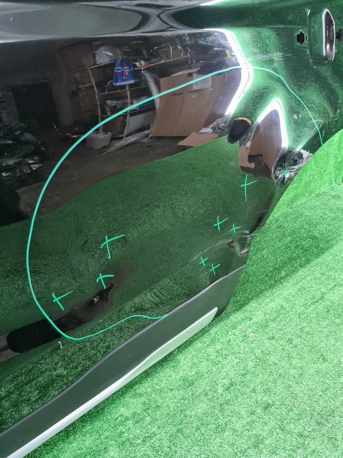 Дверь задняя левая Geely Atlas Pro (2021-н.в.)