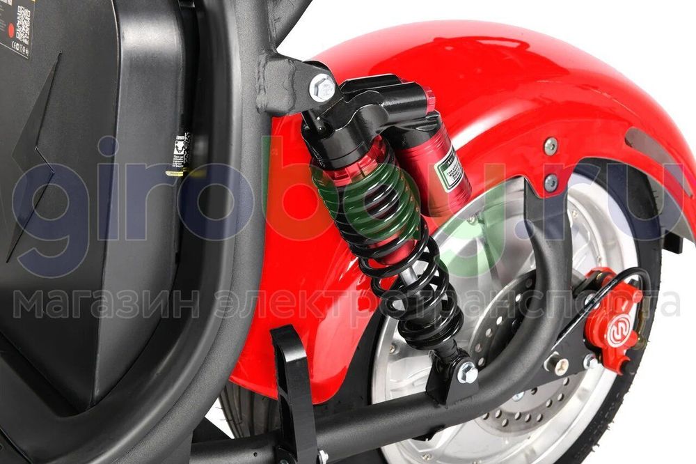 Электроскутер CityCoco WHITE SIBERIA PRO MAX 3950W (Красный) фото 9 Электроскутер CityCoco WHITE SIBERIA PRO MAX 3950W (Красный) фото 9 фото №14