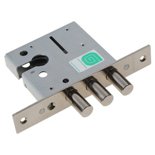 Замок врезной  Гардиан  1201 б/о  б/накл. под ц/мех, для дер.дверей  б/руч  /2460