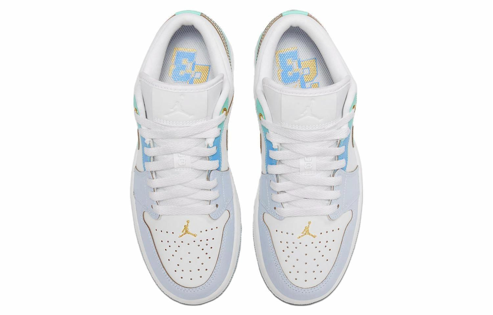 Кроссовки Jordan Air Jordan 1 Low Se "Emerald Rise" (Женская размерная сетка)