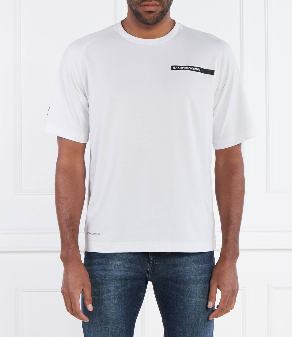 Футболка EA7 - белый(3DPT11 PJUYZ)