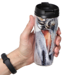 Термокружка пластик, 0.38 л, Daniks, Романтическая душа, YYCF001-22