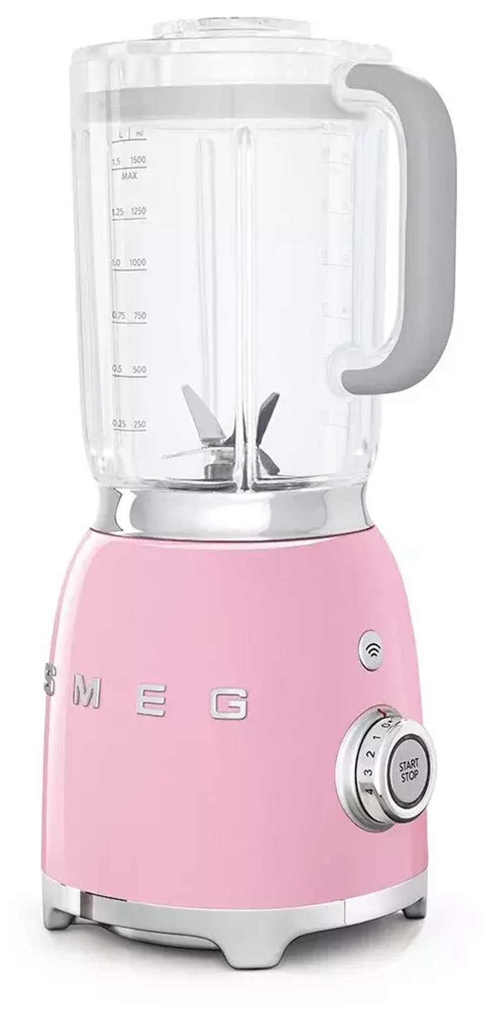 Стационарный блендер Smeg BLF01PKEU розовый