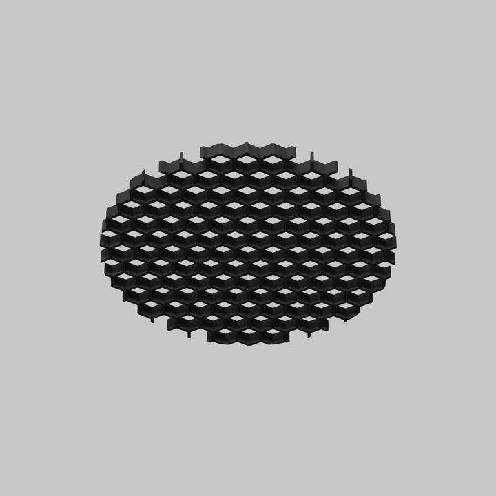 Антибликовый фильтр для светильников Maytoni Technical Dip HoneyComb001-D41.5