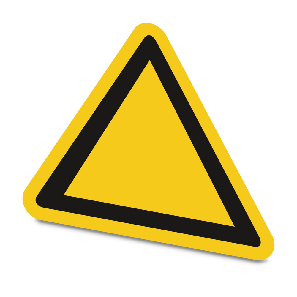 0830429 - PML-W100 (25X25)R - Предупредительная табличка