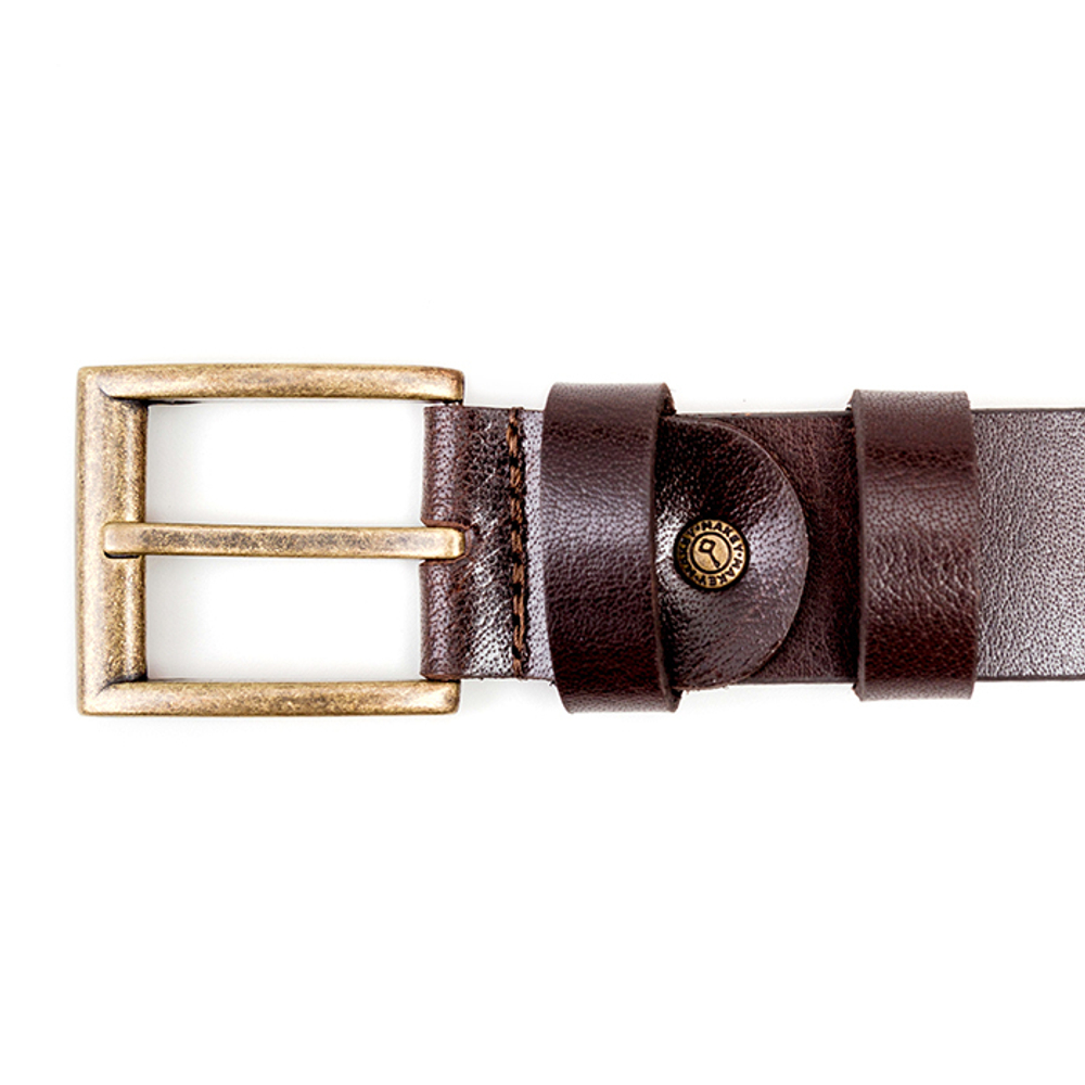 Ремень мужской «Стильный». Цвет коричневый