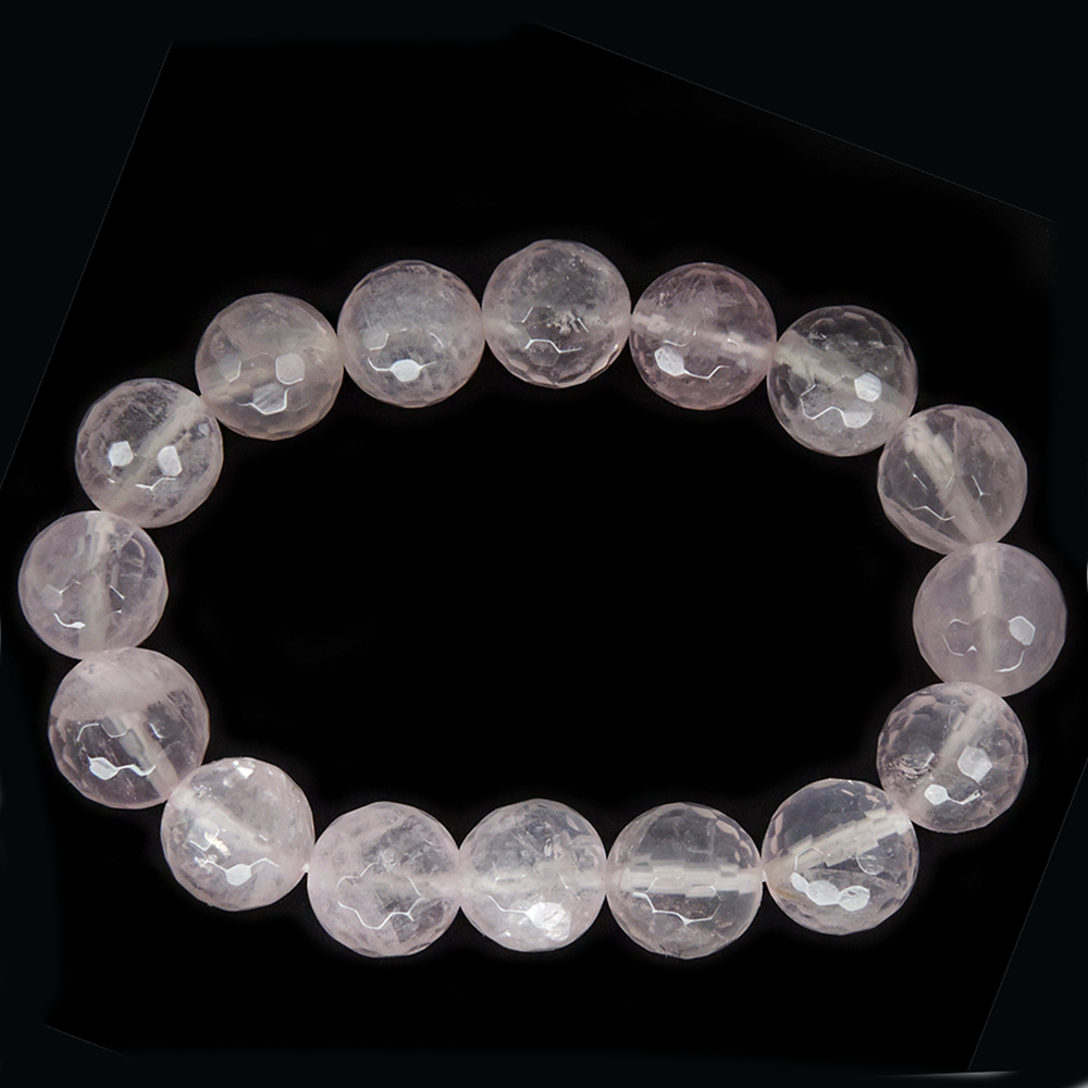 Браслет "Раут 10" розовый кварц