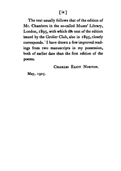 The Love Poems of John Donne. Selected and Edited by Charles Eliot | Charles Eliot Norton