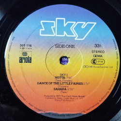 Винтажная виниловая пластинка LP Sky 2 (Germany 1980) Sahara