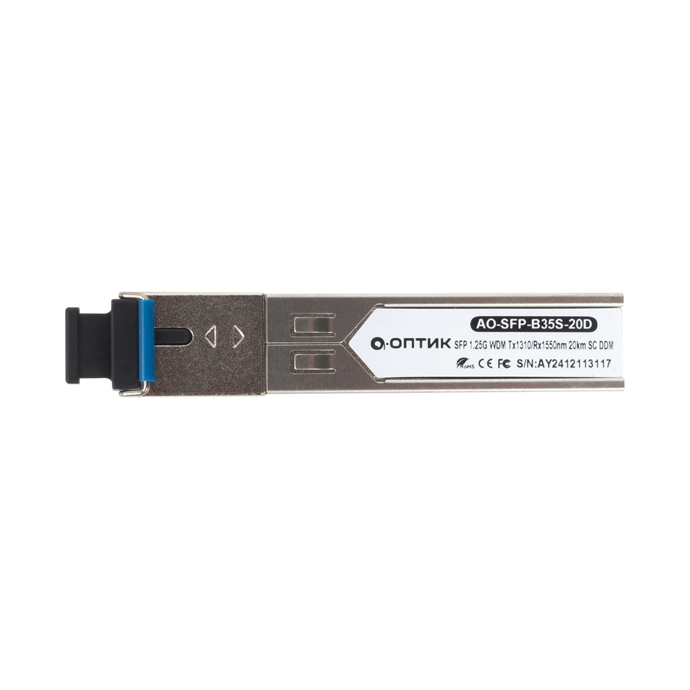Трансивер А-Оптик AO-SFP-B35S-20D
